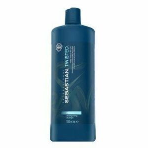 Sebastian Professional Twisted Shampoo tápláló sampon hullámos és göndör hajra 1000 ml kép