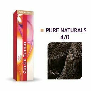 Wella Professionals Color Touch Pure Naturals professzionális demi-permanent hajszín többdimenziós hatással 4/0 60 ml kép