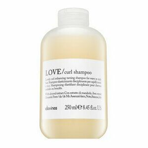 Davines Essential Haircare Love Curl Shampoo tápláló sampon hullámos és göndör hajra 250 ml kép