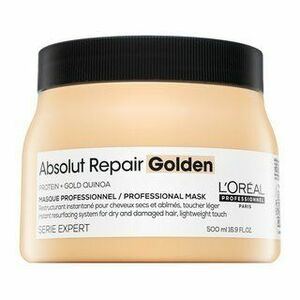 L´Oréal Professionnel Série Expert Absolut Repair Gold Quinoa + Protein Golden Masque tápláló maszk nagyon sérült hajra 500 ml kép
