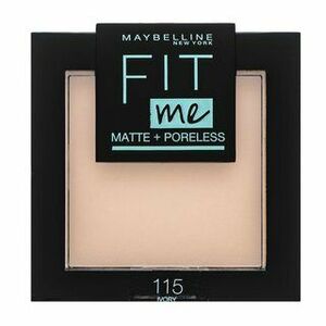 Maybelline Fit Me! Powder Matte + Poreless 115 Ivory púder matt hatású 9 g kép