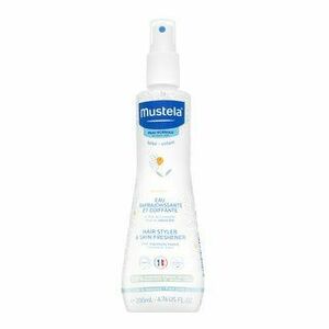 Mustela Bébé Hair Styler & Skin Refresher with Organic Chamomile frissítő arc spray gyerekeknek 200 ml kép