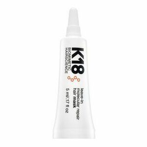 K18 Leave-In Molecular Repair Hair Mask öblítés nélküli ápolás nagyon száraz és sérült hajra 5 ml kép