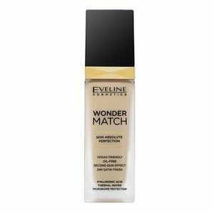 Eveline Wonder Match Skin Absolute Perfection hosszan tartó make-up az egységes és világosabb arcbőrre 05 Light Porcelain 30 ml kép