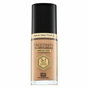 Max Factor Facefinity All Day Flawless Flexi-Hold 3in1 Primer Concealer Foundation SPF20 70 folyékony make-up 3 az 1-ben 30 ml kép