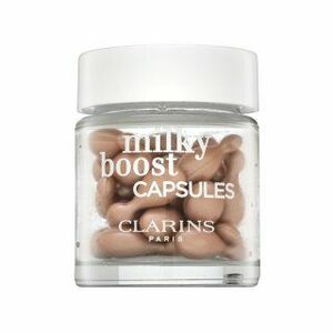Clarins Milky Boost Capsules folyékony make-up az egységes és világosabb arcbőrre 03 30 x 0, 2 ml kép