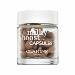 Clarins Milky Boost Capsules folyékony make-up az egységes és világosabb arcbőrre 03.5 30 x 0, 2 ml kép