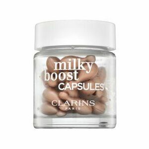 Clarins Milky Boost Capsules folyékony make-up az egységes és világosabb arcbőrre 05 30 x 0, 2 ml kép