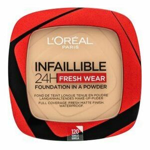 L´Oréal Paris Infaillible 24H Fresh Wear Foundation in a Powder púderes make-up matt hatású 120 9 g kép