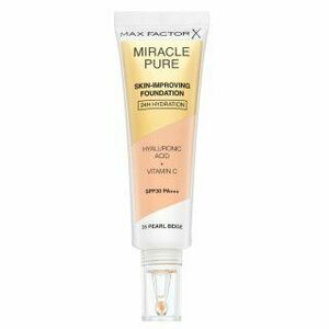 Max Factor Miracle Pure Skin hosszan tartó make-up hidratáló hatású 35 Pearl Beige 30 ml kép