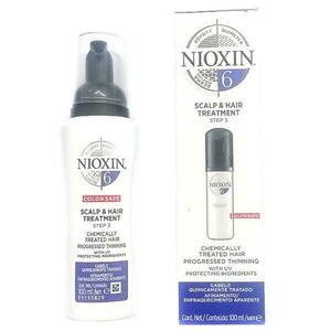 Hajkezelés Normál, Nagyon Elvékonyodott Hajra - Nioxin System 6 Scalp Treatment 100 ml kép