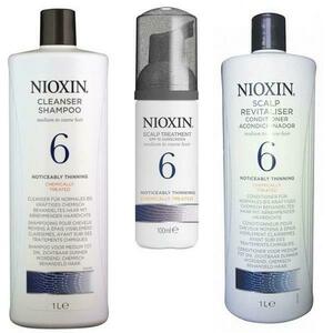 Nioxin - Maxi csomag - System 6: Normál, durva hajra, erős elvékonyodás és hajhullás ellen kép