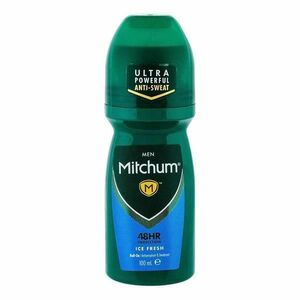 Izzadásgátló Roll On Golyós Dezodor - Mitchum Ice Fresh Men Deodorant Roll-On 48hr, 100 ml kép