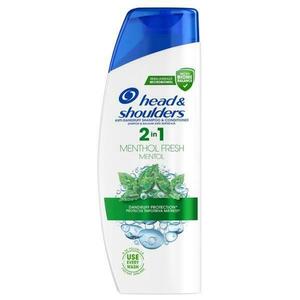 Korpásodás Elleni Mentolos Sampon - Head&Shoulders Anti-dandruff Shampoo & Conditioner 2in1 Menthol Fresh, 330 ml kép
