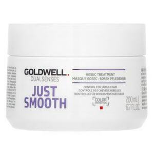 Goldwell Dualsenses Just Smooth 60sec Treatment hajsimító maszk rakoncátlan hajra 200 ml kép