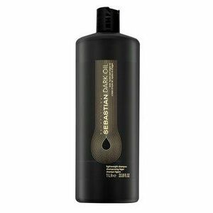 Sebastian Professional Dark Oil Lightweight Shampoo tápláló sampon kisimított és fényes hajért 1000 ml kép