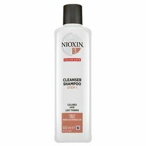 Nioxin System 3 Cleanser Shampoo tisztító sampon ritkuló hajra 300 ml kép