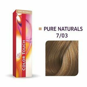 Wella Professionals Color Touch Pure Naturals professzionális demi-permanent hajszín többdimenziós hatással 7/03 60 ml kép