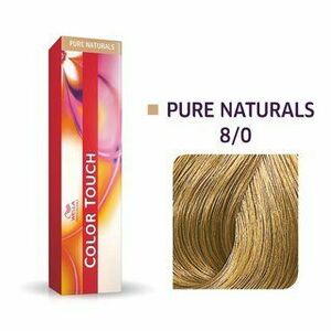 Wella Professionals Color Touch Pure Naturals professzionális demi-permanent hajszín többdimenziós hatással 8/0 60 ml kép
