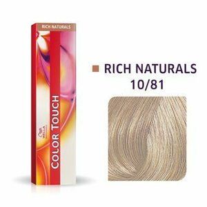 Wella Professionals Color Touch Rich Naturals professzionális demi-permanent hajszín többdimenziós hatással 10/81 60 ml kép