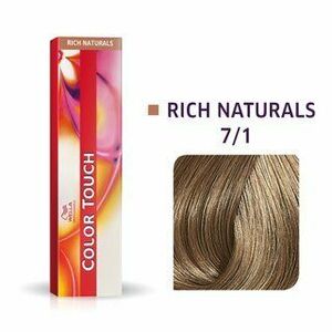 Wella Professionals Color Touch Rich Naturals professzionális demi-permanent hajszín többdimenziós hatással 7/1 60 ml kép