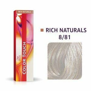 Wella Professionals Color Touch Rich Naturals professzionális demi-permanent hajszín többdimenziós hatással 8/81 60 ml kép