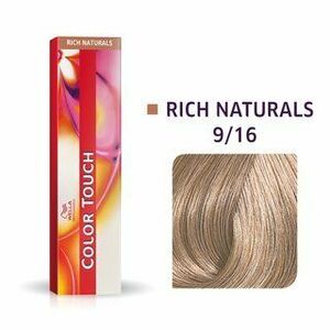 Wella Professionals Color Touch Rich Naturals professzionális demi-permanent hajszín többdimenziós hatással 9/16 60 ml kép