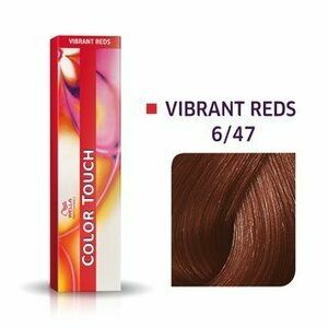 Wella Professionals Color Touch Vibrant Reds professzionális demi-permanent hajszín többdimenziós hatással 6/47 60 ml kép