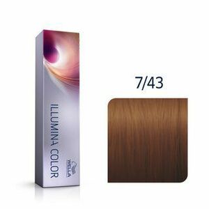 Wella Professionals Illumina Color professzionális permanens hajszín 7/43 60 ml kép