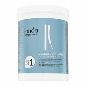 Londa Professional Blondes Unlimited Creative Lightening Powder púder hajszín világosításra 400 g kép