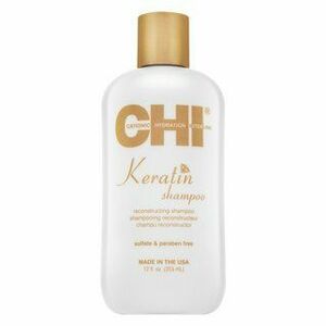 CHI Keratin Shampoo hajsimító sampon durva és rakoncátlan hajra 355 ml kép