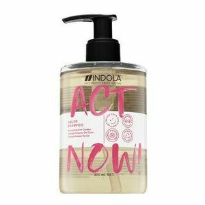 Indola Act Now! Color Shampoo tápláló sampon festett hajra 300 ml kép