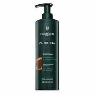 Rene Furterer Curbicia Purifying Lightness Shampoo mélytisztító sampon gyorsan zsírosodó hajra 600 ml kép