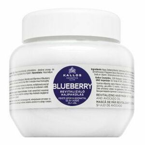 Kallos Blueberry Revitalizing Hair Mask száraz és sérült hajra 275 ml kép