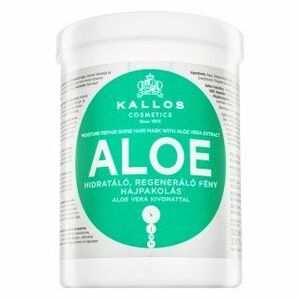 Kallos Aloe Moisture Repair Shine Hair Mask tápláló maszk puha és fényes hajért 1000 ml kép