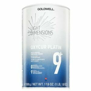 Goldwell Light Dimensions Oxycur Platin 9+ Multi-Purpose Lightening Powder púder hajszín világosításra 500 g kép