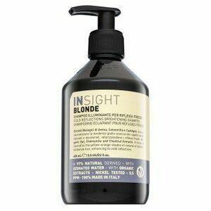 Insight Blonde Cold Reflections Brightening Shampoo ragyogó sampon a szőke hideg árnyalataiért 400 ml kép