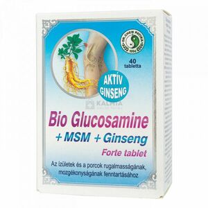 Dr. Chen Bio Glucosamine+MSM+Ginseng Forte tabletta 40 db kép