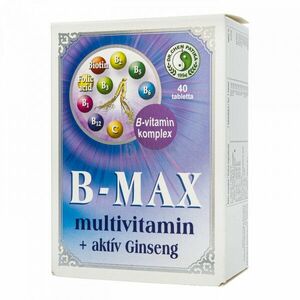 Dr. Chen B-Max multivitamin +aktív Ginseng tabletta 1000 mg 40 db kép
