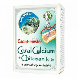 Dr. Chen Coral Calcium + Chitosan Forte Csont-mester tabletta 80 db kép