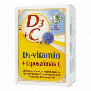 Dr. Chen D3-Max liposzómás C-vitamin kapszula 30 db kép