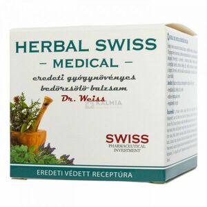 Herbal Swiss mellkas bedörzsölő balzsam 75 ml kép