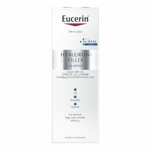 Eucerin Hyaluron-filler nappali krém normál/vegyes bőrre FF15 50 ml kép