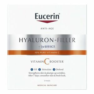 Eucerin Hyaluron-filler C-vitaminos ránctalanító arcápoló koncentrátum 3 x 8 ml kép