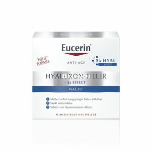 Eucerin Hyaluron-filler éjszakai ránctfeltöltő krém 50 ml kép