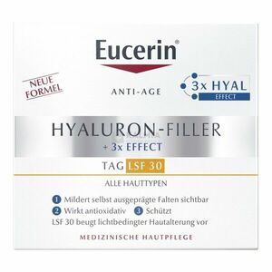 Eucerin Hyaluron-filler ráncfeltöltő nappali arckrém SPF30 50 ml kép