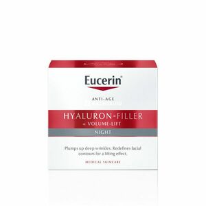 Eucerin Hyaluron-filler + Volume-Lift bőrfeszesítő éjszakai arckrém 50 ml kép