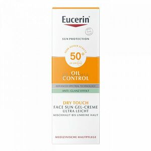 Eucerin Sun Oil Control SPF50+ napozó gél-krém arcra 50 ml kép