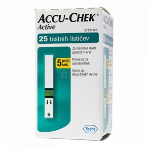 Accu-Chek Active Glucose tesztcsík 25 db kép