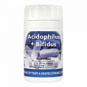 Acidophilus+Bifidus kapszula 90 db kép
